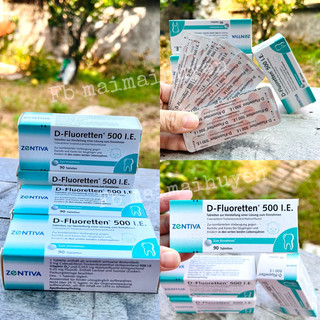 Vitamin D Fluoretten 500 IE Cho Trẻ Sơ Sinh Và Trẻ Nhỏ, 90 Viên đến từ Đức