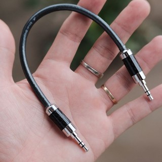 Cáp ic 3.5mm Furutech Carbon dây bạc tinh khiết UPOCC