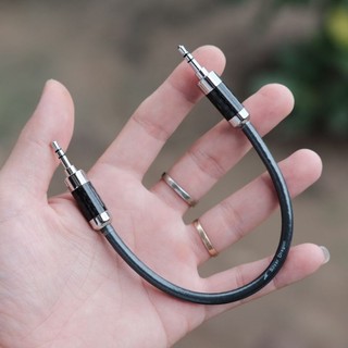 Cáp ic 3.5mm Furutech Carbon dây bạc tinh khiết UPOCC