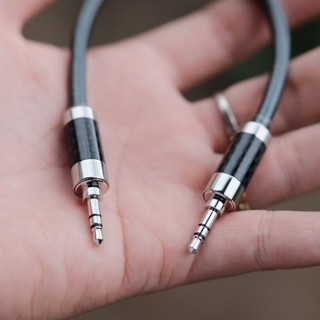 Cáp ic 3.5mm Furutech Carbon dây bạc tinh khiết UPOCC