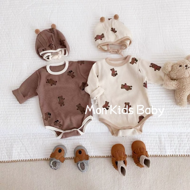 Body tổ ong gấu dài tayy