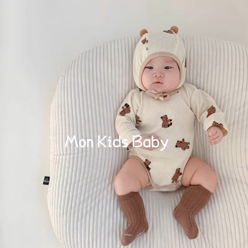 Body tổ ong gấu dài tayy
