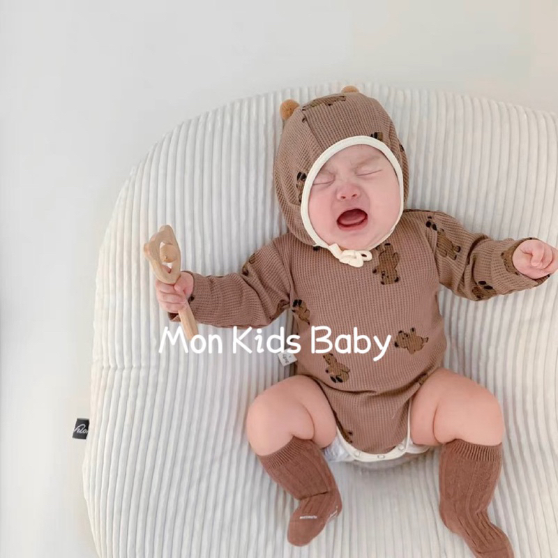 Body tổ ong gấu dài tayy