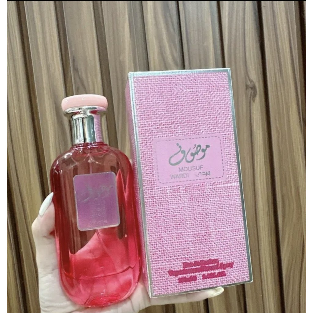 Nước Hoa Dubai Mousuf Hồng 100ml - Cực Thơm,  Mùi Sang, Quyến Rũ, Giữ mùi lâu