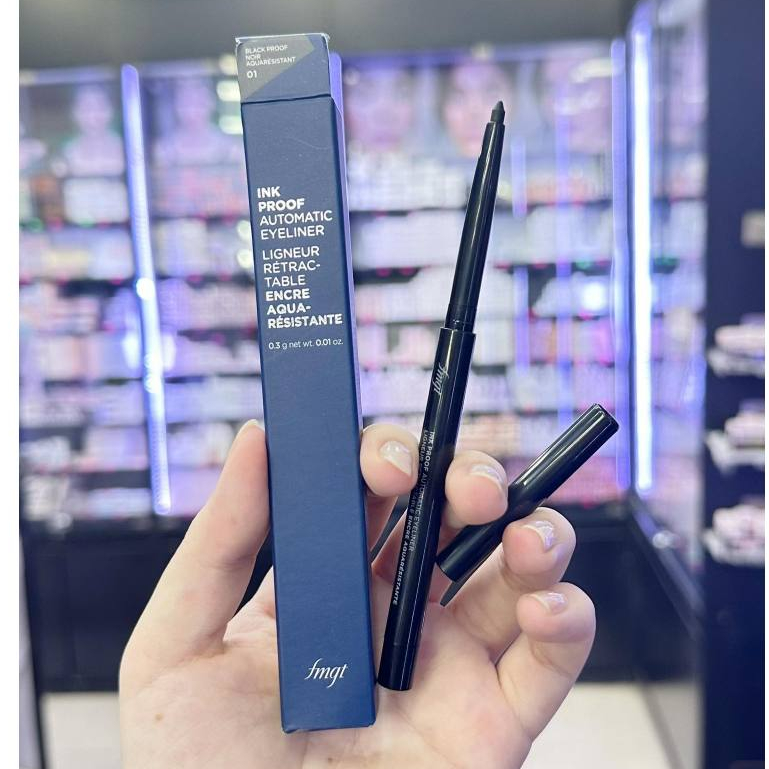 (MẪU MỚI 2023) Chì Sáp Kẻ Mắt Không Trôi fmgt Super Proof Automatic Eyeliner The Face Shop