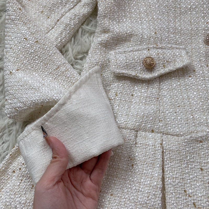 Váy dạ cổ sơ mi dáng xoè tầng 239