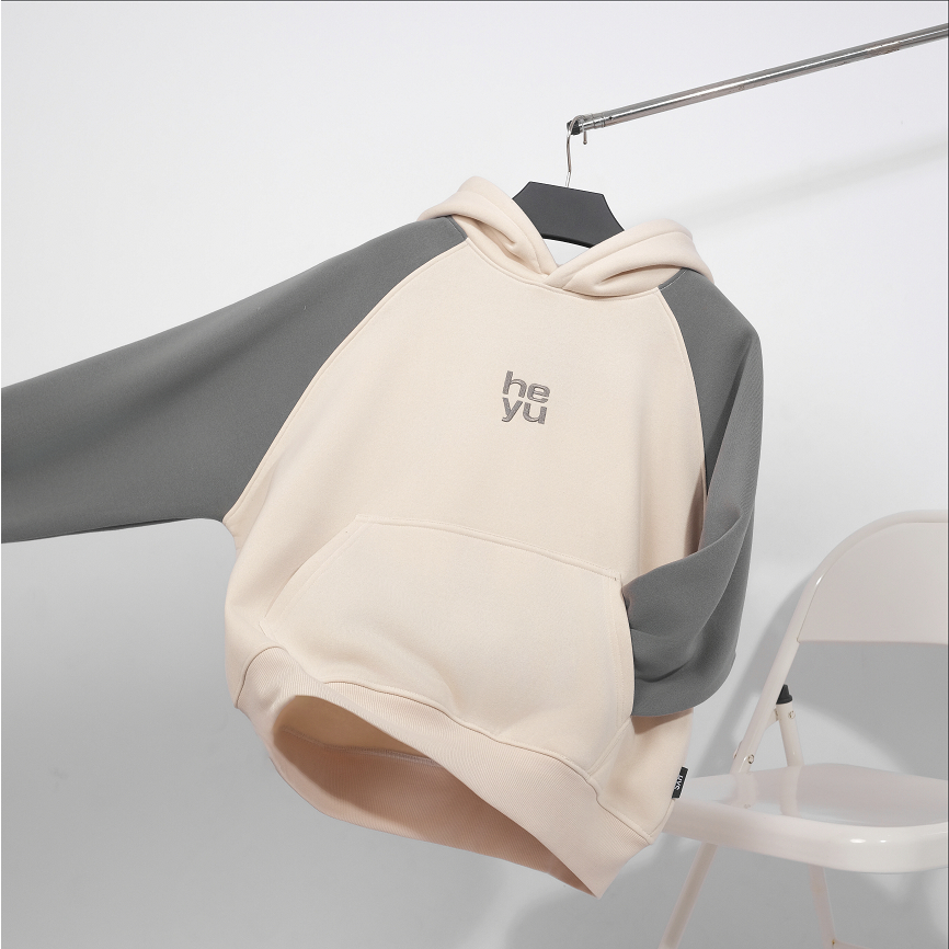 Áo khoác HYS BASIC LOGO RAGLAN HOODIE