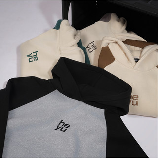 Áo khoác hys basic logo raglan hoodie
