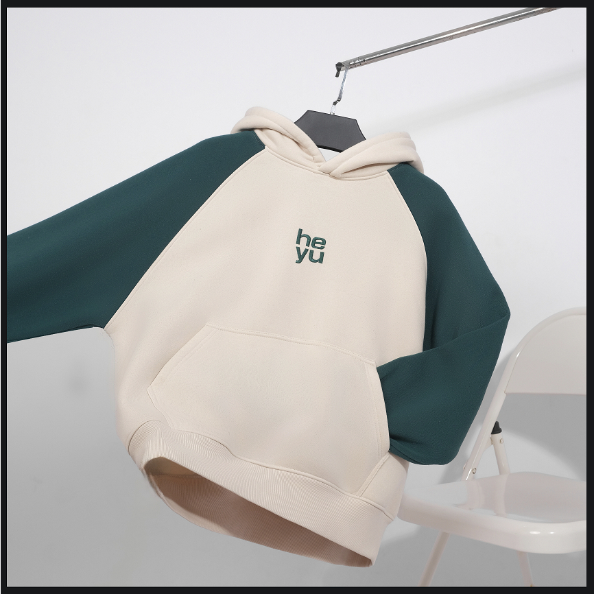 Áo khoác HYS BASIC LOGO RAGLAN HOODIE