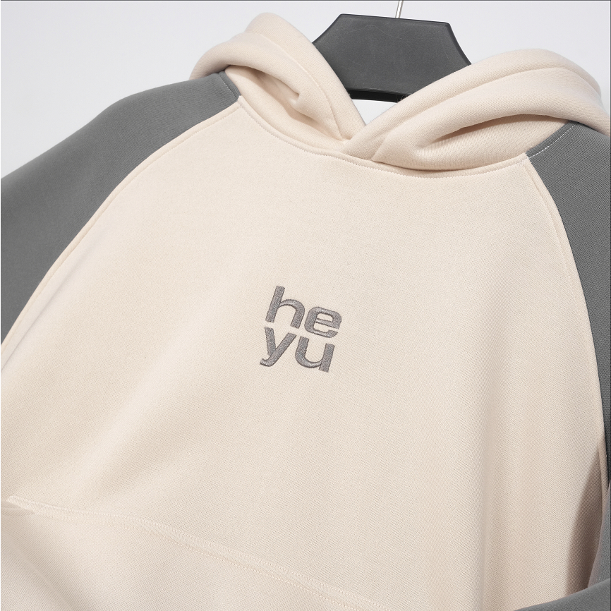 Áo khoác HYS BASIC LOGO RAGLAN HOODIE
