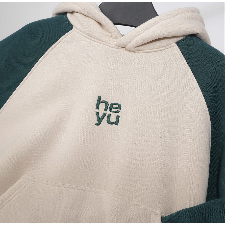 Áo khoác HYS BASIC LOGO RAGLAN HOODIE