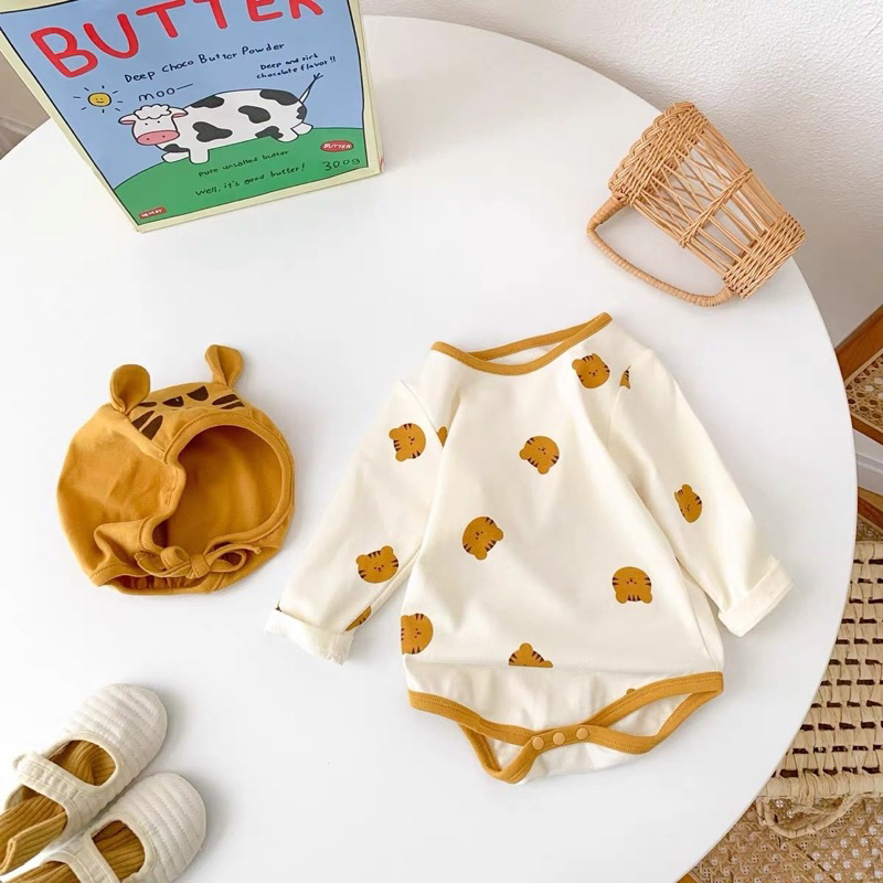 Set mèo đai tay kèm mũ