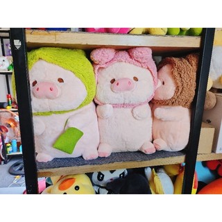 Gấu bông heo ngồi size to. nhắn màu
