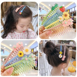 Bờm Tóc Cute Cho Bé Gái - Xượt Tóc Mái Nhiều Màu Sắc