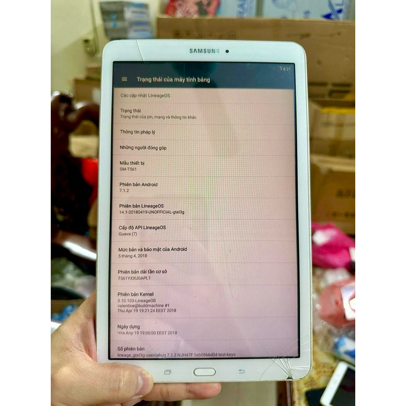 Máy tính bảng Galaxy Tab E 9.6