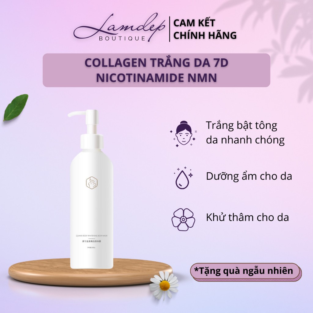 Sữa Tắm Trắng Bật Tông Sau 1 Lần Sử Dụng - Trắng Da Nhanh Chóng, An Toàn (300ml)