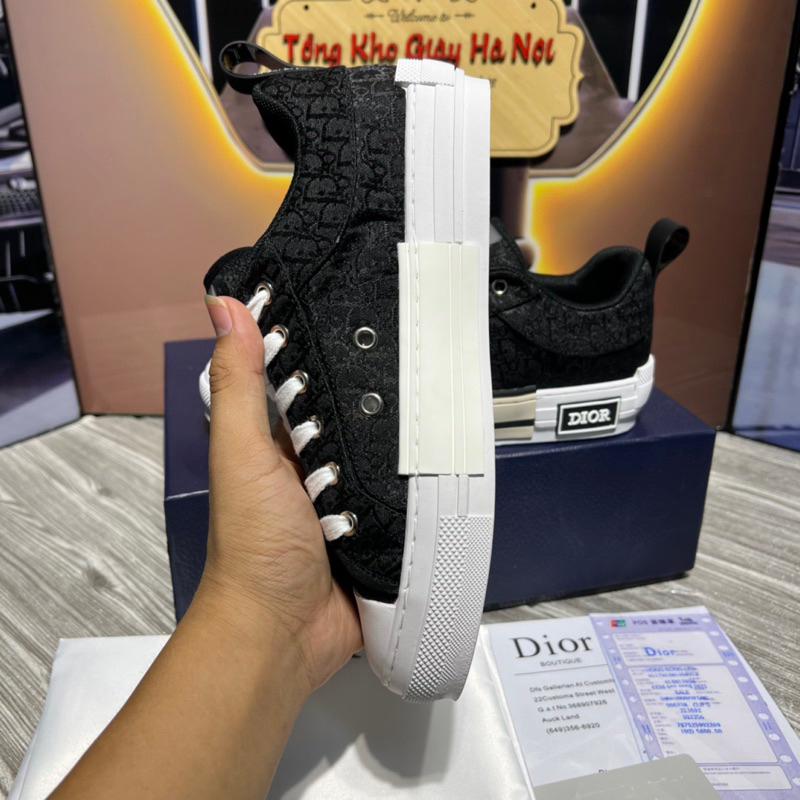 Giày Thể Thao Dìor B23 Đen Giá Xưởng Hàng Quảng Châu Cao Cấp Full Pk