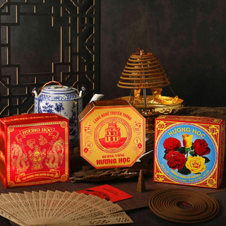 Nhang Vòng Trầm Hương Thảo Mộc Sạch Làng Nghề Truyền Thống