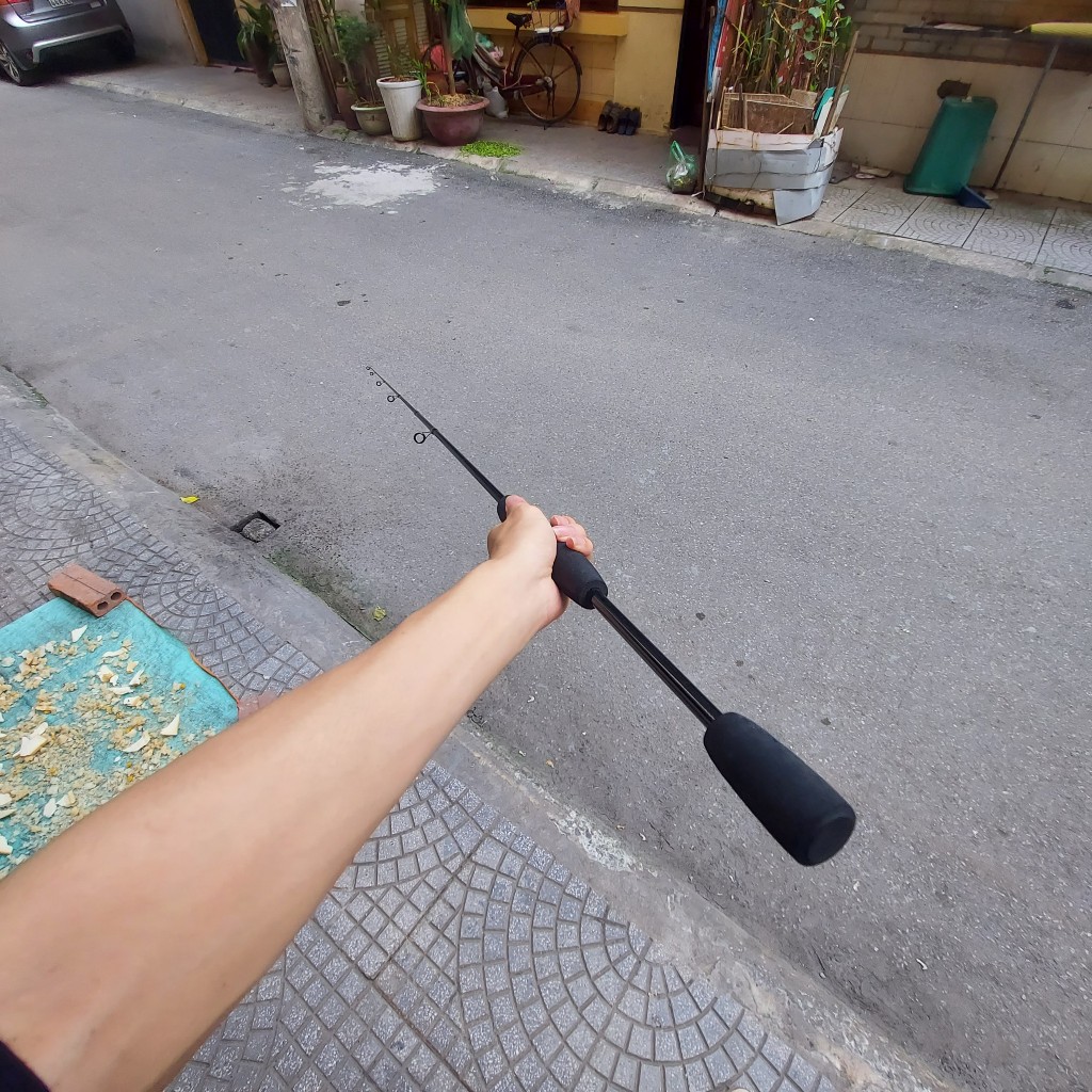 Cần câu lure sói đen đủ size 1m6 1m8 2m1 giá siêu rẻ - Thắng Fishing Store