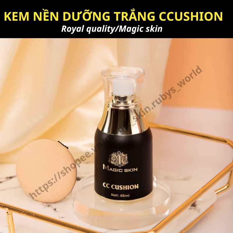 Kem nền cc cushion chống nắng Magic skin SIZE LỚN (CHÍNH HÃNG)