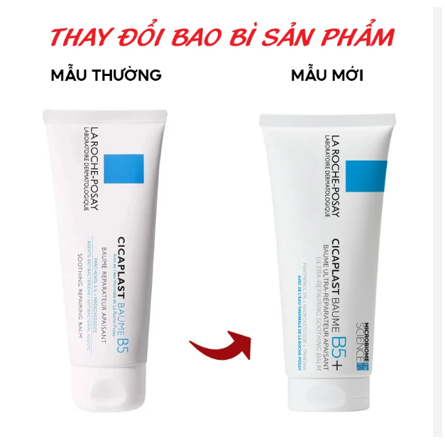 Kem Và Gel Dưỡng Giúp Làm Dịu Và Phục Hồi Da La Roche-Posay Cicaplast Baume B5+ 40ml