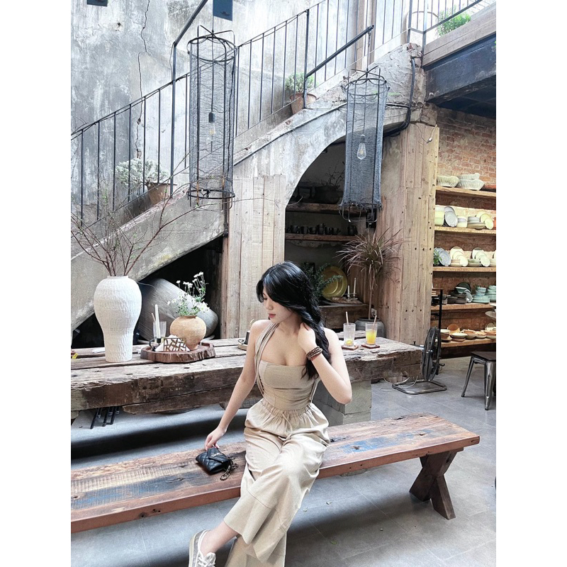 Lazyhug - Set mặc nhà và dạo phố linen Tokyo Set