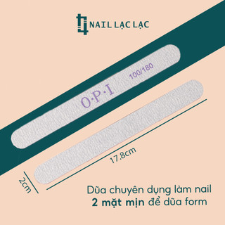 Dũa mỏng OPI - Dũa móng OPI loại mỏng làm nail