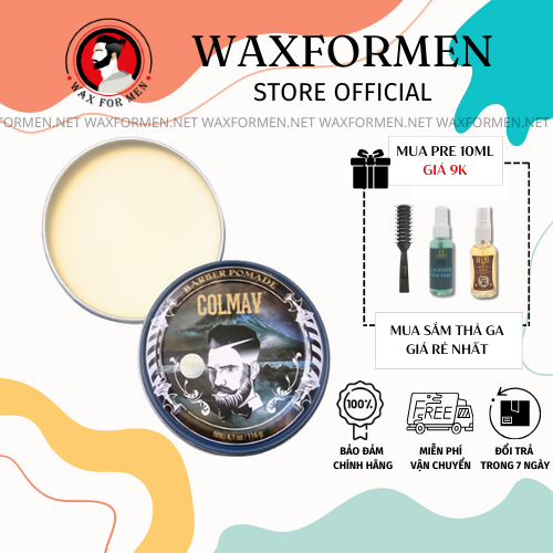 Sáp vuốt tóc Colmav Barber Pomade Blue 56gr - 116gr - Wax for men