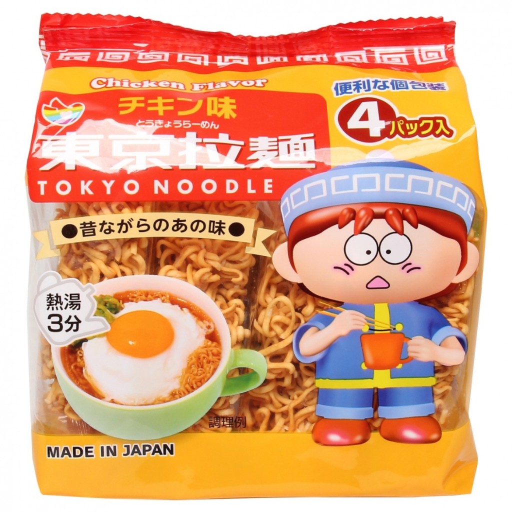 Mì tôm Tokyo Noodle ăn dặm cho bé Nội Địa Nhật Bản