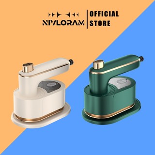 Bàn là hơi nước cầm tay công suất 40W, Bàn ủi khô tay cầm xoay 360 độ, Có thể được gấp lại, an toàn để ngăn ngừa bỏng