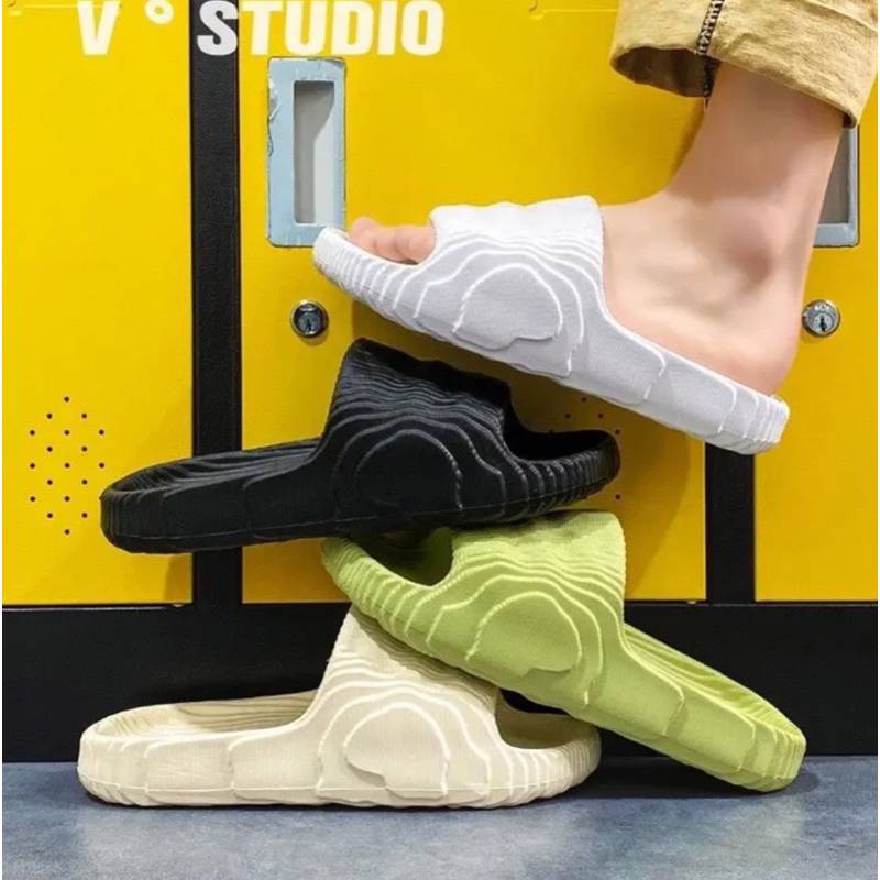 Dép bắp cải  đủ màu nam nữ , dép quai ngang adilette bản 11 full box