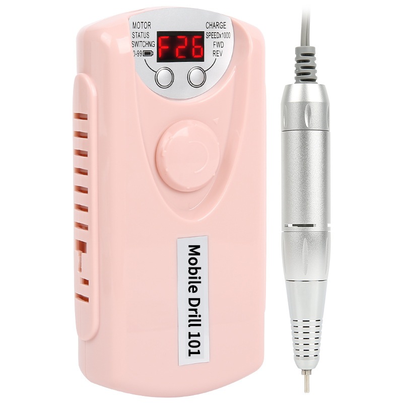 Máy Mài Móng Tay Máy Phay Điện Nhỏ Gọn Và Di Động Để Sử Nail máy cực khỏe Máy Mài Cầm Tay Chuyên Dụng Ngành Nail