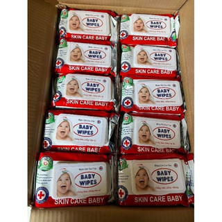 Hoả tốc combo 10 gói khăn ướt baby 80g