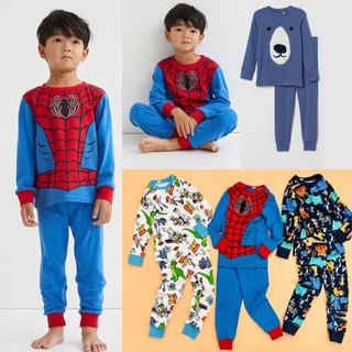 [8kg-30kg] Đồ bộ ngủ, đồ hóa trang Spiderman, Mavel, Mickey mouse... cho bé hàng Cambodia xuất dư CẮT MẠC
