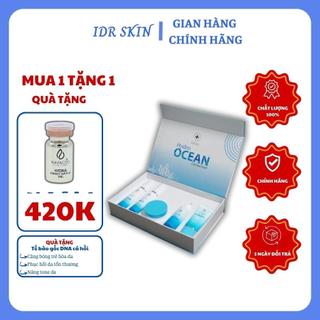 Bộ 5 sản phẩm skincare IDr.Skin Hydro Ocean Collection chăm sóc da toàn diện