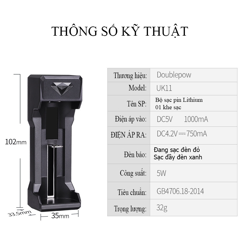 Pin sạc 14500 3,7V Lithium 3150mWh dùng cho đồ chơi máy đo huyết áp