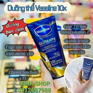 DƯỠNG THỂ VASELINE MẪU MỚI