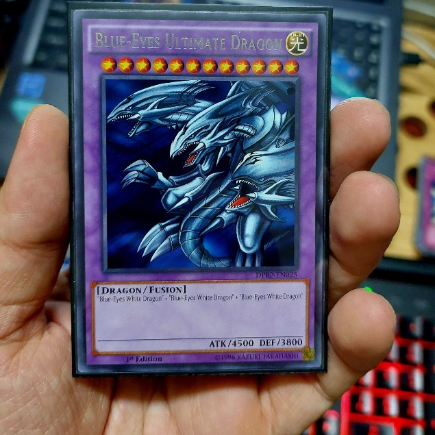 Thẻ Bài Mint90 Yugioh Monster Blue-Eyes Ultimate Dragon