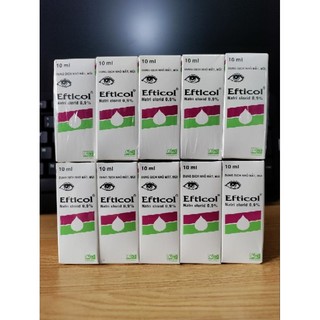 Chai nước muối efticol 0,9% 10ml