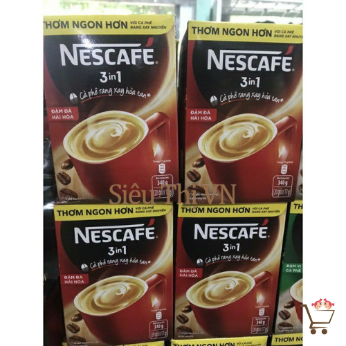 Hộp Cà Phê Nescafe 3in1 hộp