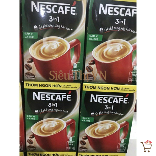 Hộp Cà Phê Nescafe 3in1 hộp