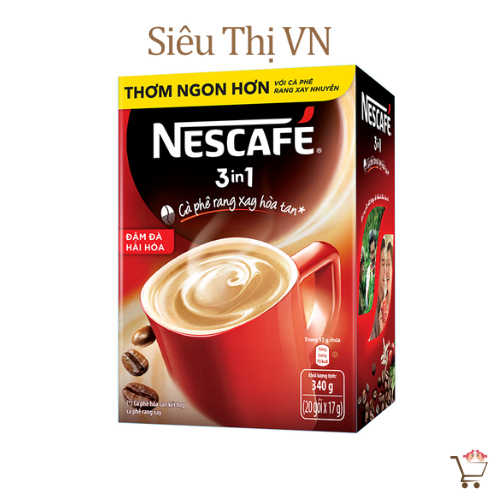 Hộp Cà Phê Nescafe 3in1 hộp