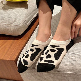 Tất Lười Nam nữ Cá tính Mang giày thể thao Phong cách đường phố Vớ ẩn Nam Nữ Cotton Cao cấp