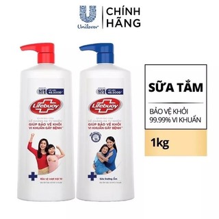 Sữa tắm lifebuoy ion bạc 1kg