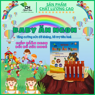 Siro ăn ngu ngon cho bé Baby ăn ngon intend giúp trẻ ăn ngon miệng, tăng sức đề kháng 20 ống