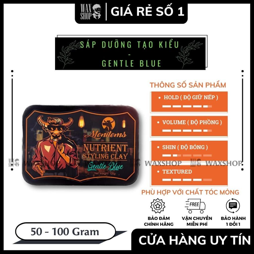 Sáp Vuốt Tóc Nam Menitems - Gentle Blue - Hàng Chính Hãng - Bảo Hành 180 Ngày - Waxshop - Waxshop