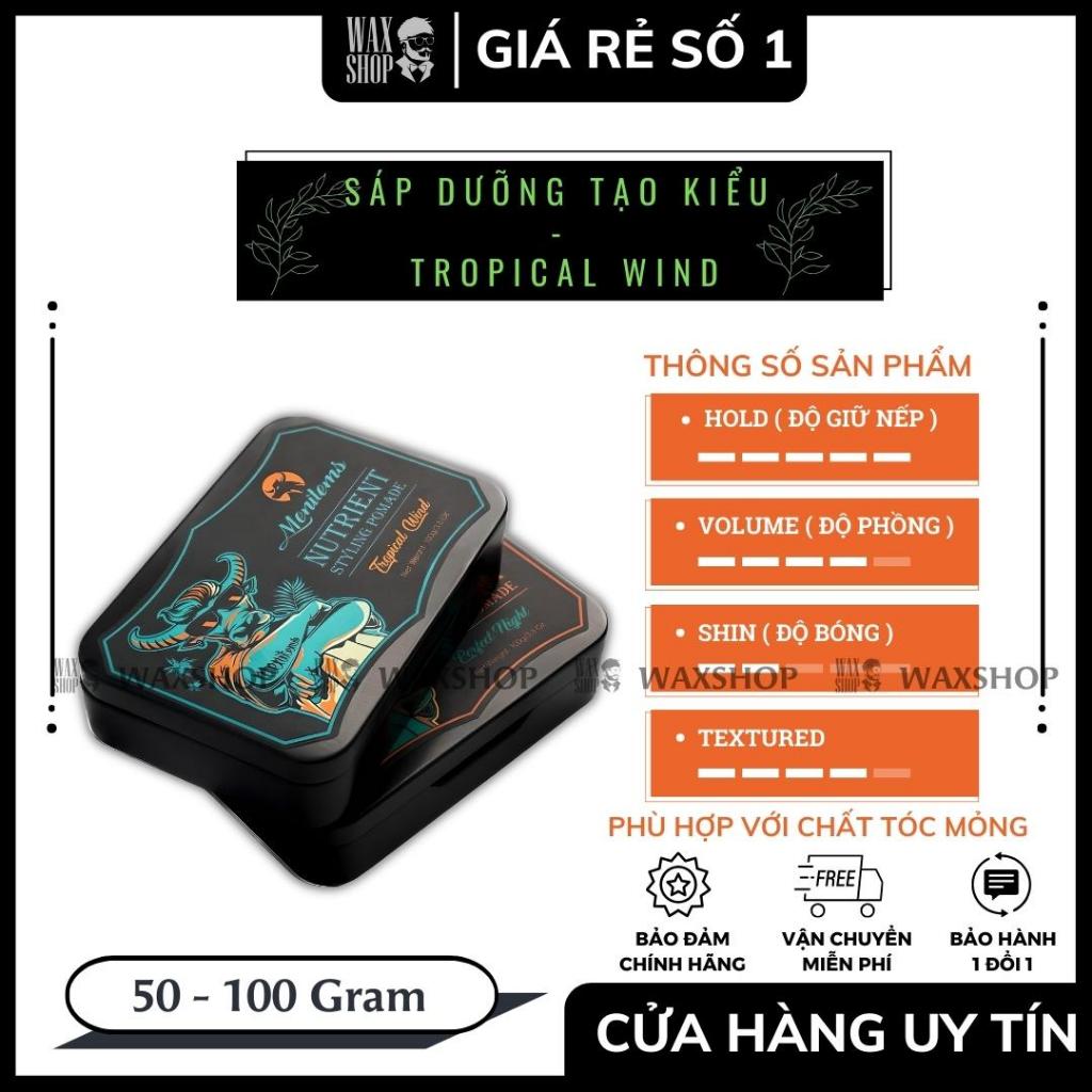Sáp Vuốt Tóc Nam Menitems - Tropical Wind - Hàng Chính Hãng - Bảo Hành 180 Ngày - Waxshop
