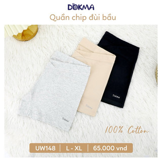 Quần đùi bầu cạp chéo mặc trong váy dokma chất liệu coton mềm mịn