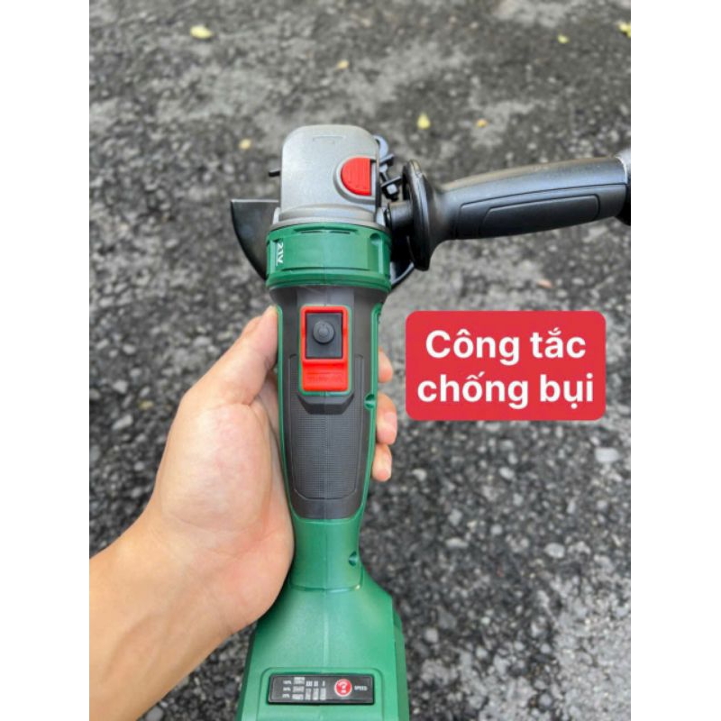 Thân mài pin dekton M21-AG100CP và M21-100CP01 có chức năng mài nhám băng