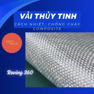 Vải thủy tinh cách nhiệt, chống cháy, cốt composite